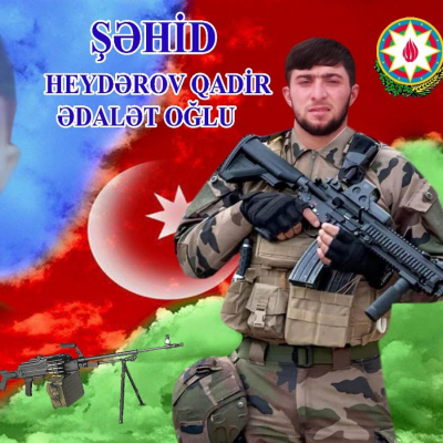   Heydərov Qadir:  Toyu olacaqdı,şəhid oldu 